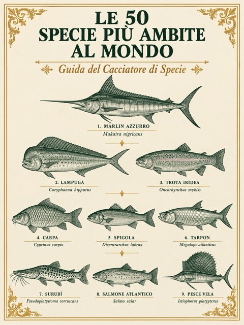 Le 50 Specie Più Ricercate